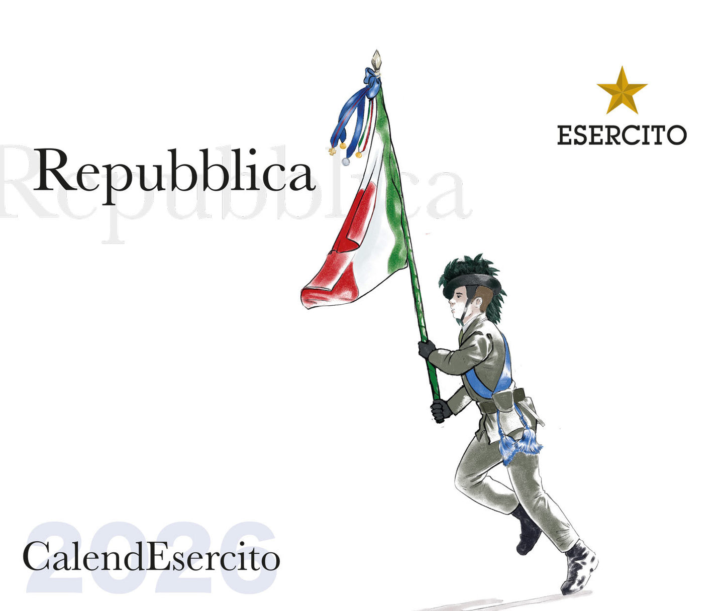 CalendEsercito 2026 - da tavolo. Lo giuro