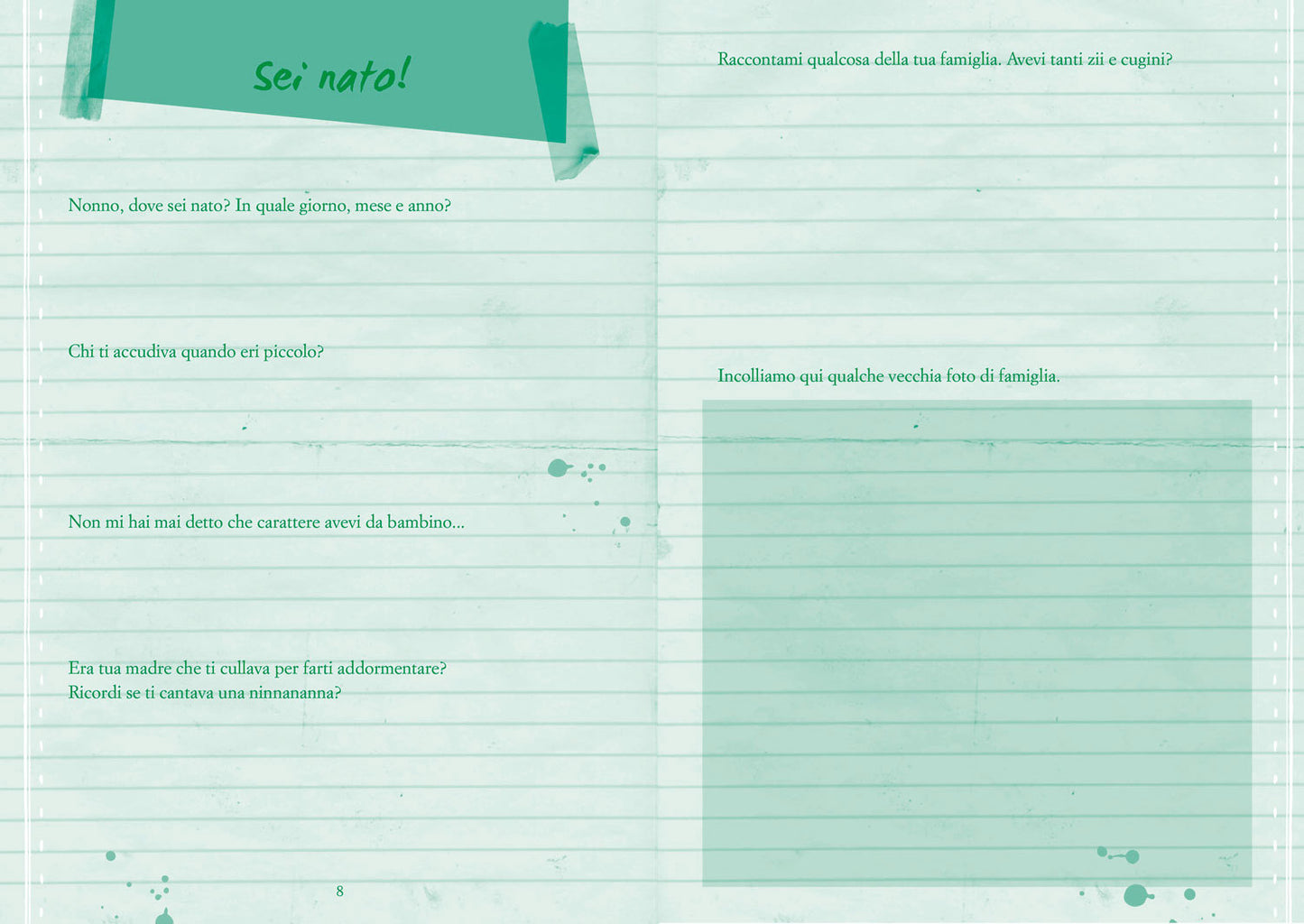 NONNO, SCRIVIAMO LA TUA STORIA
