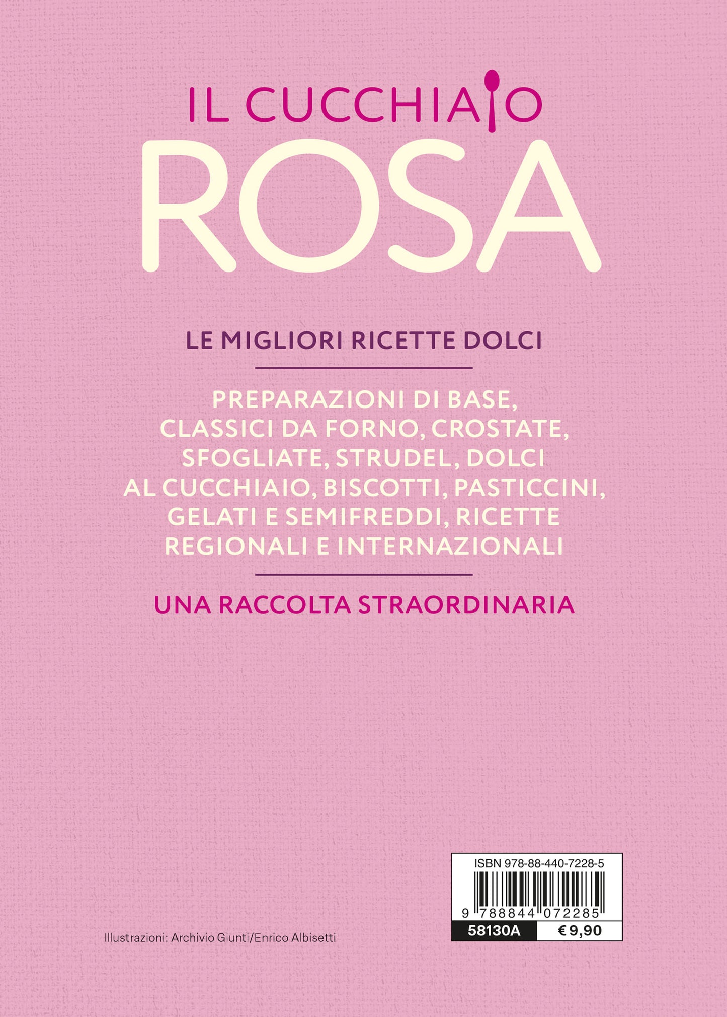 CUCCHIAIO ROSA POCKET. La bibbia della pasticceria