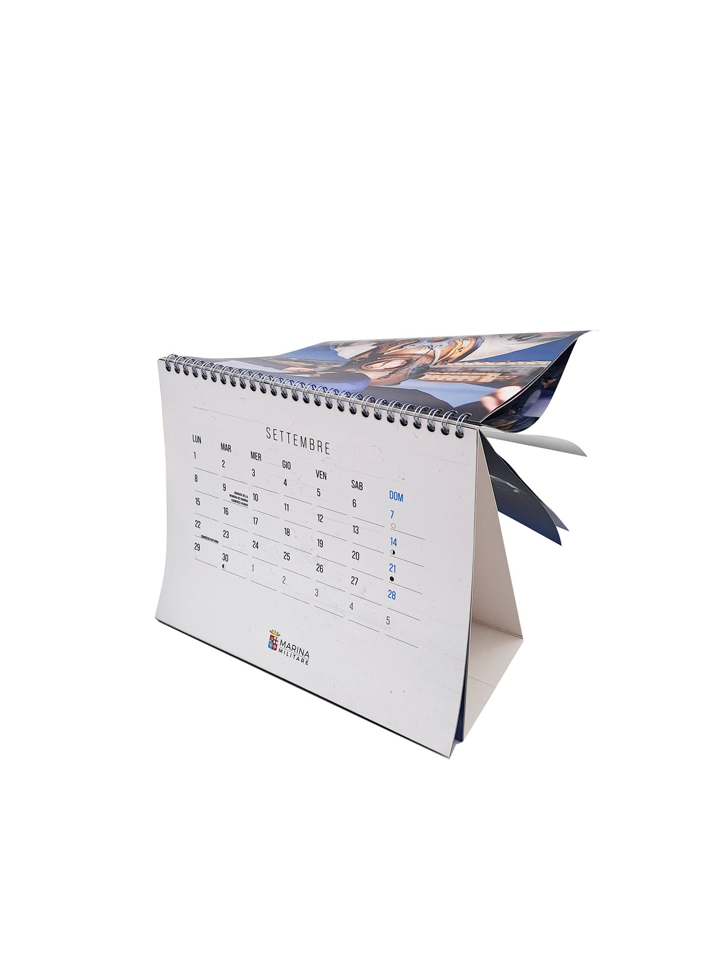 Calendario Marina Militare 2025 - da tavolo. Volti e sorrisi