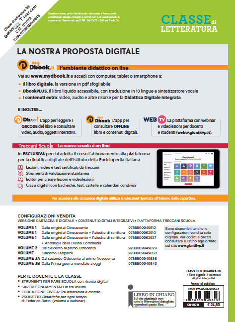 Classe di letteratura VOl. 3B