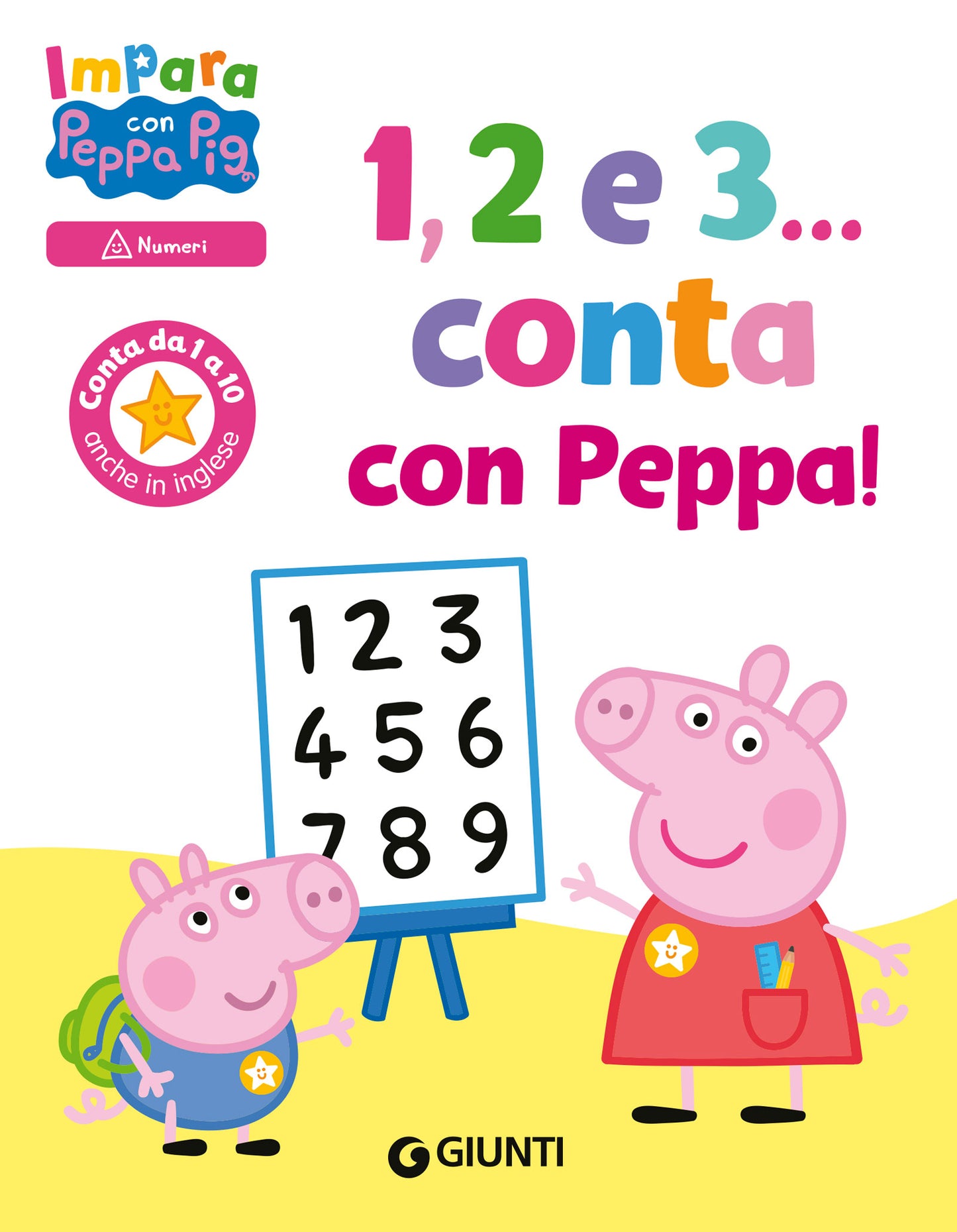 1,2 e 3... conta con Peppa!. impara con Peppa