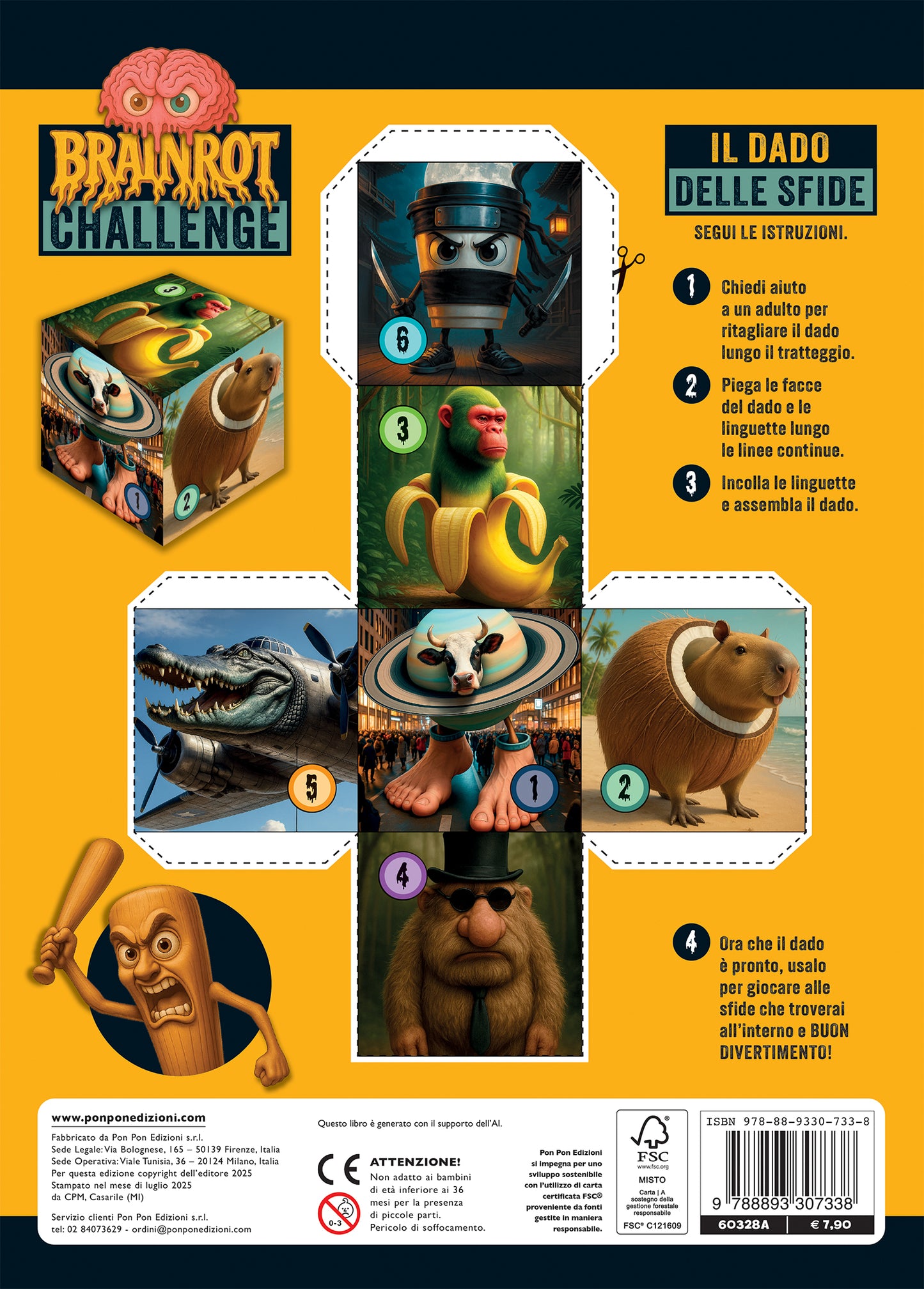 Brainrot Challenge. Card Book