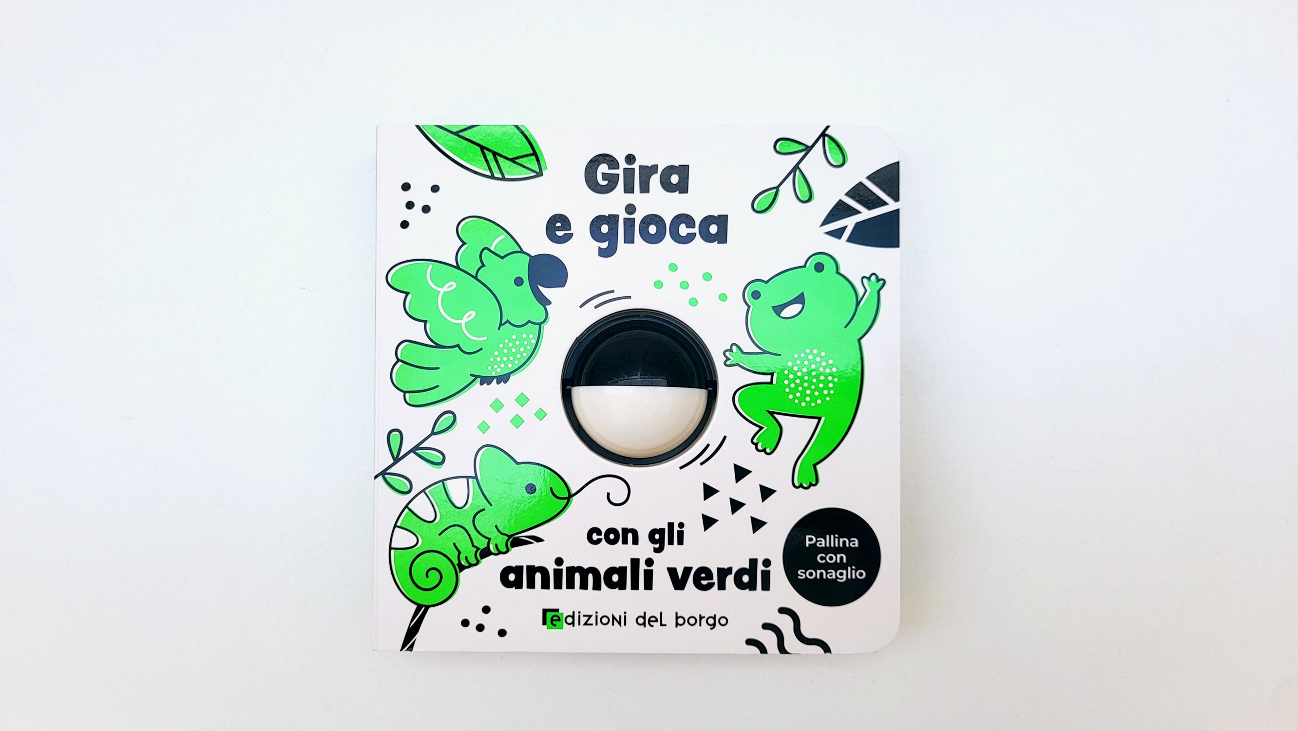 Gira e gioca con gli animali verdi