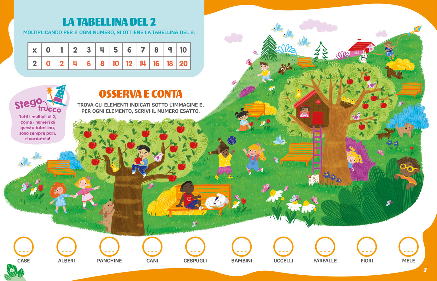 A scuola con Stego: le tabelline. Operazioni • Problemi • Esercizi • Giochi