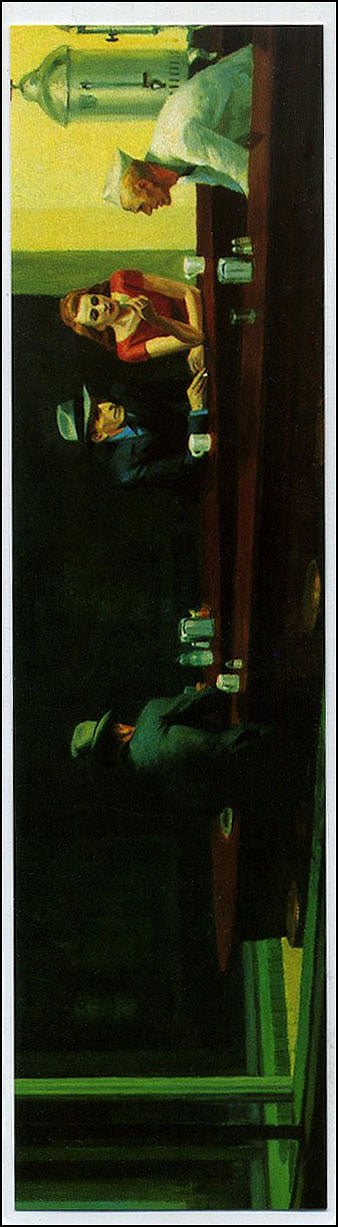 Segnalibro Nighthawks - Edward Hopper