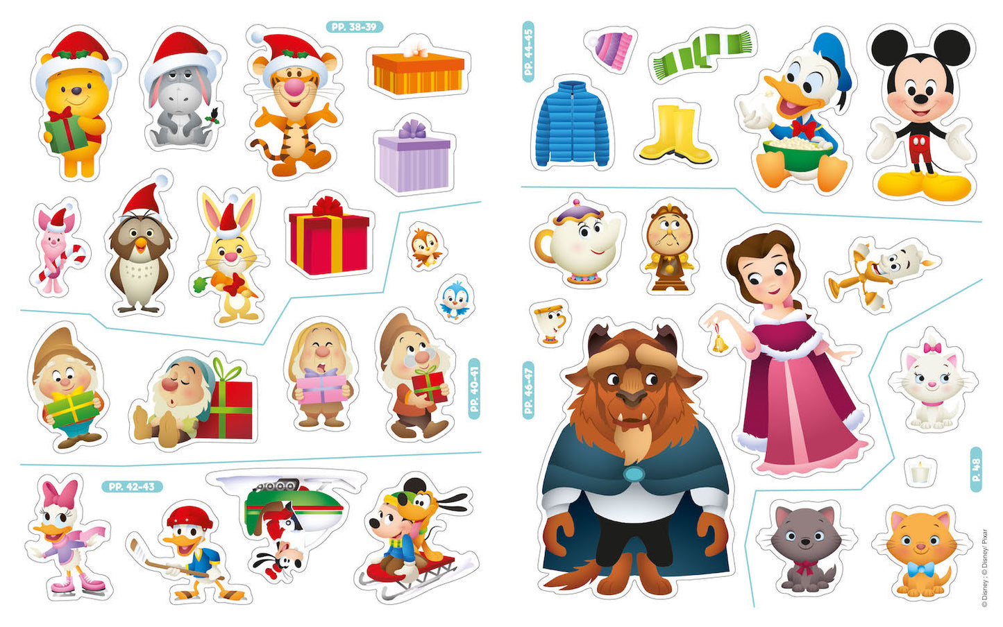 Disney Baby Super Staccattacca. Gioca, attacca, impara! Con più di 140 adesivi