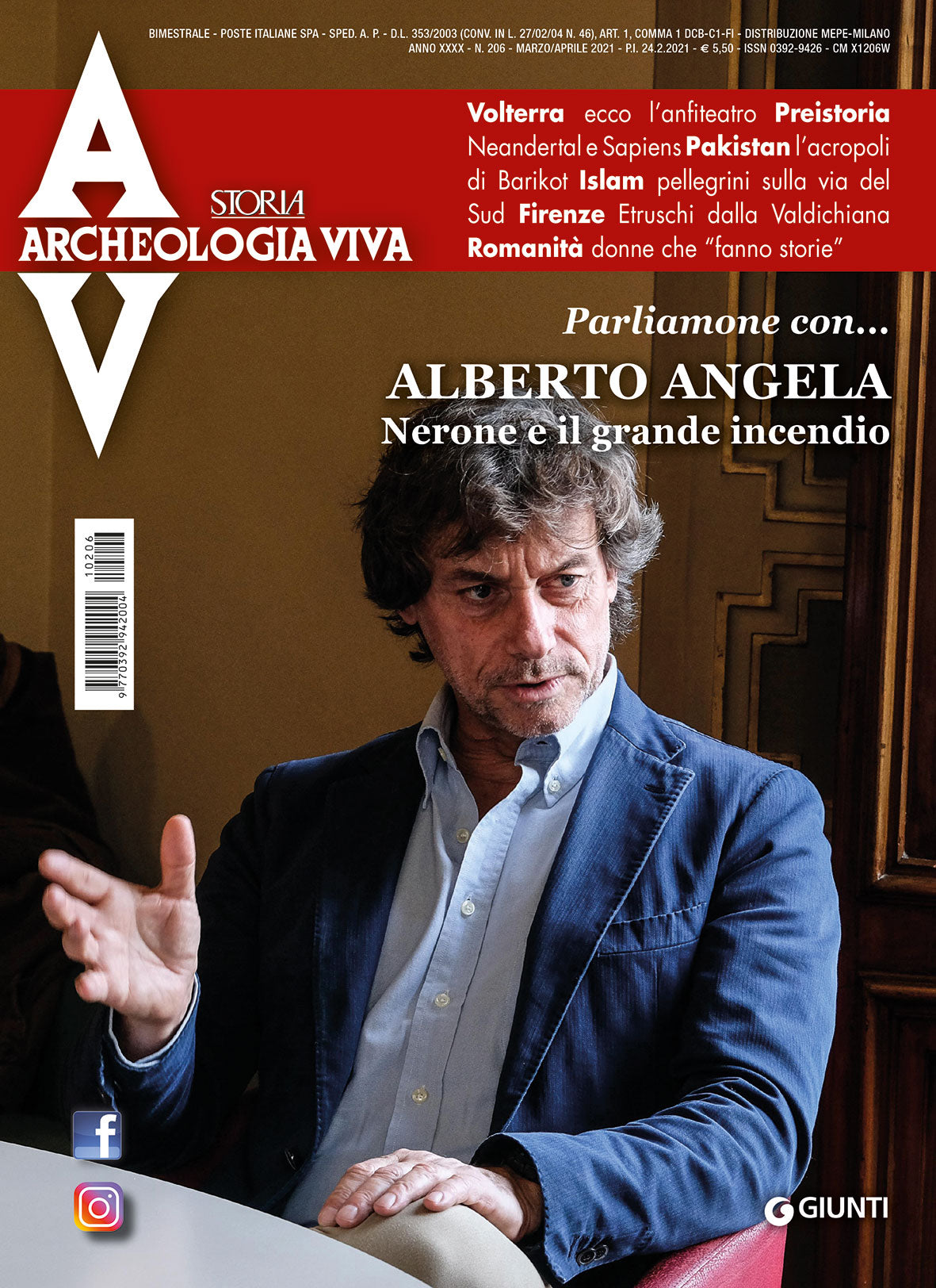 Archeologia Viva n. 206 - marzo/aprile 2021. Rivista bimestrale