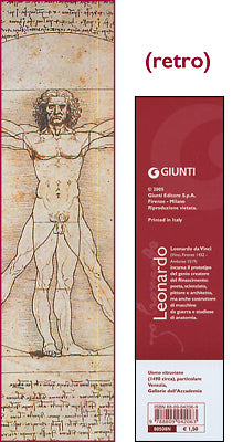 Segnalibro Uomo Vitruviano - Leonardo da Vinci