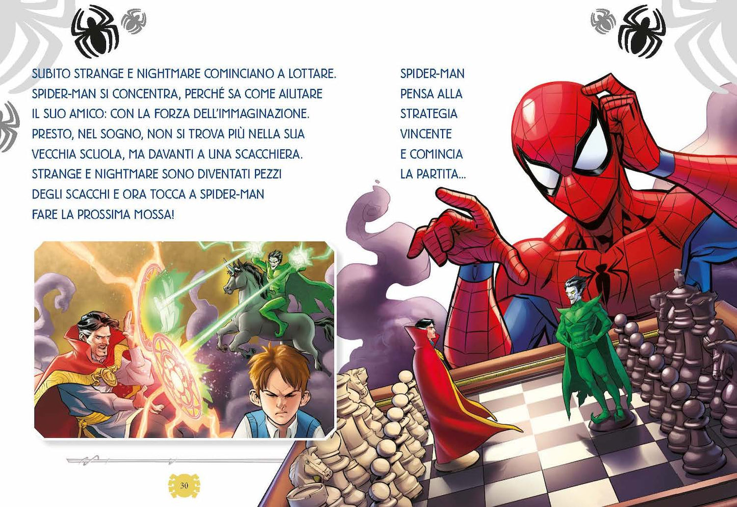 Avventure da supereroi Spider-man - 5 Minuti prima di dormire. In maiuscolo