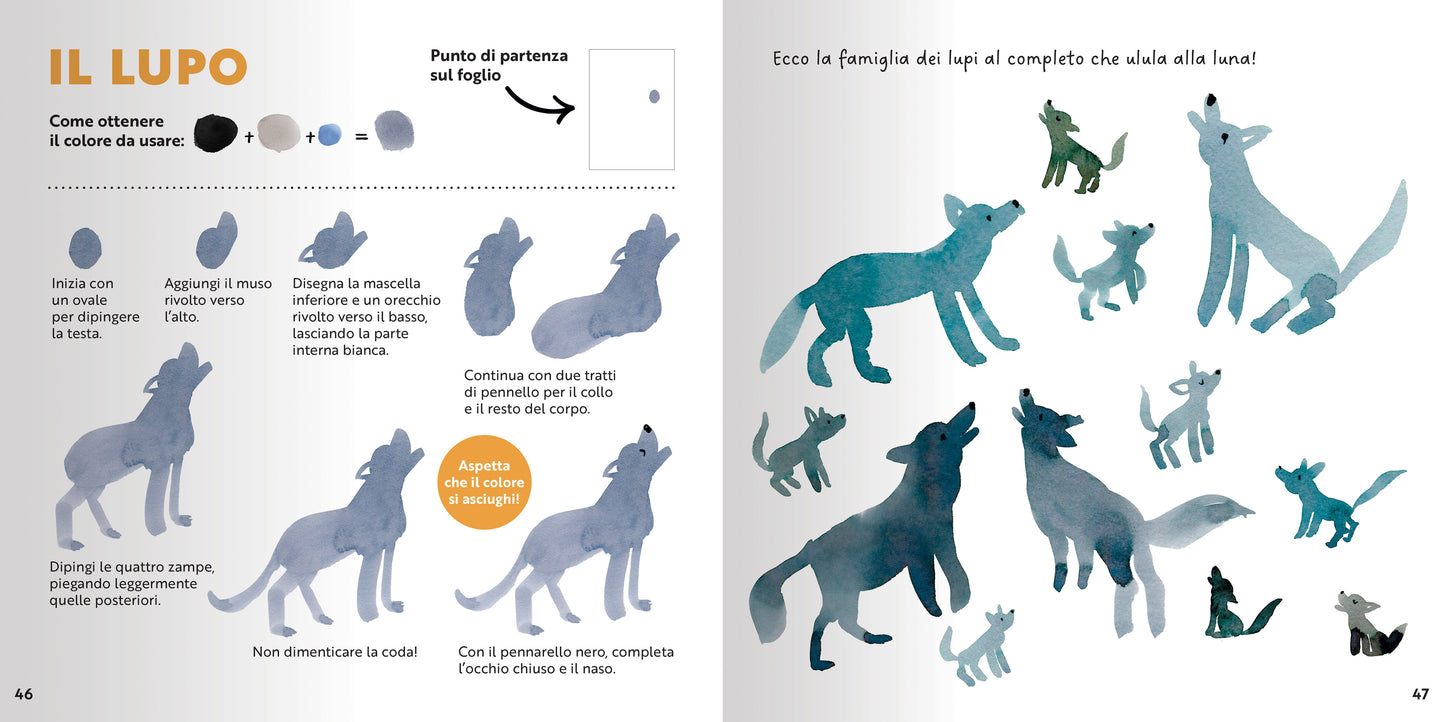 Animali in 3 colpi di pennello