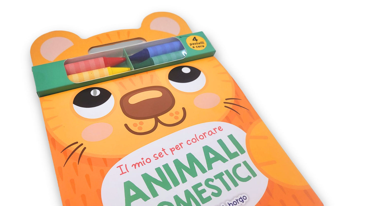 Animali domestici. Il mio set per colorare