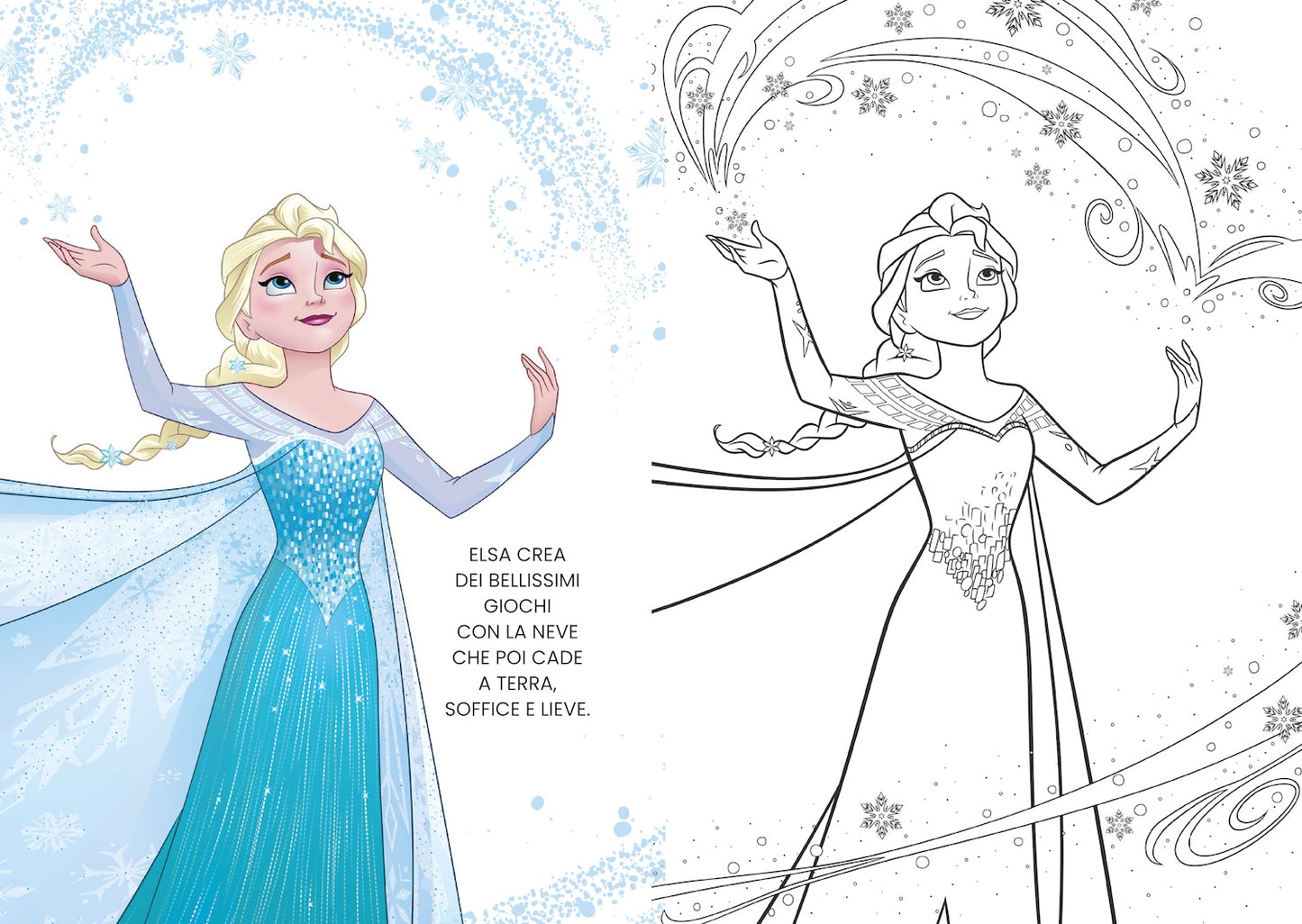 Elsa e Anna Disegna&colora Disney Frozen