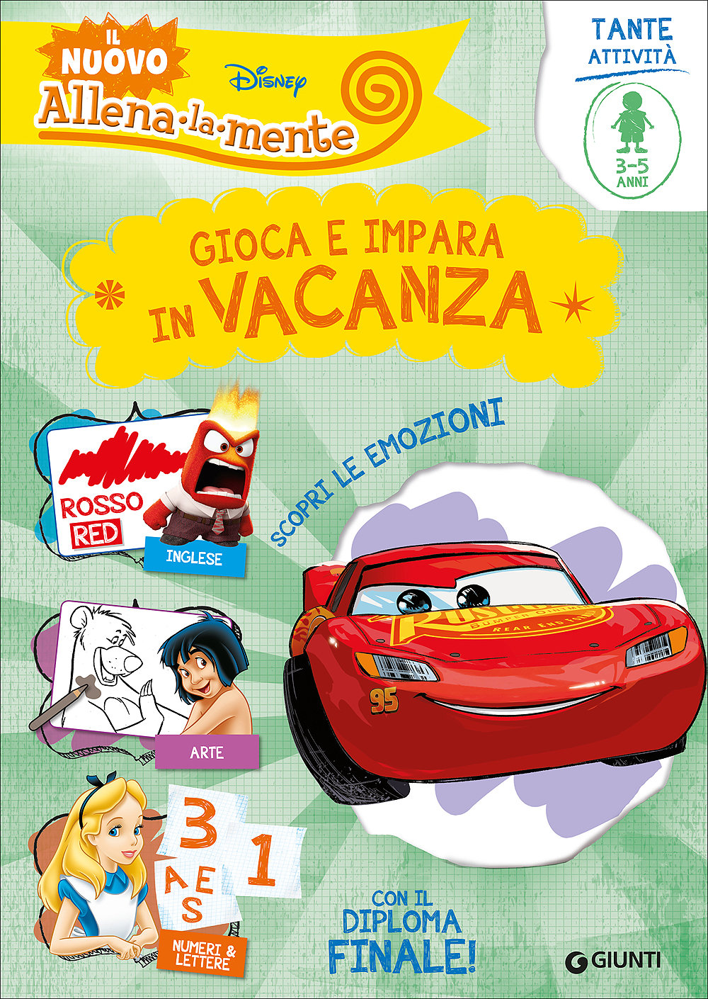 Allena la mente - Gioca e impara in vacanza. Tante attività - Con il diploma finale!