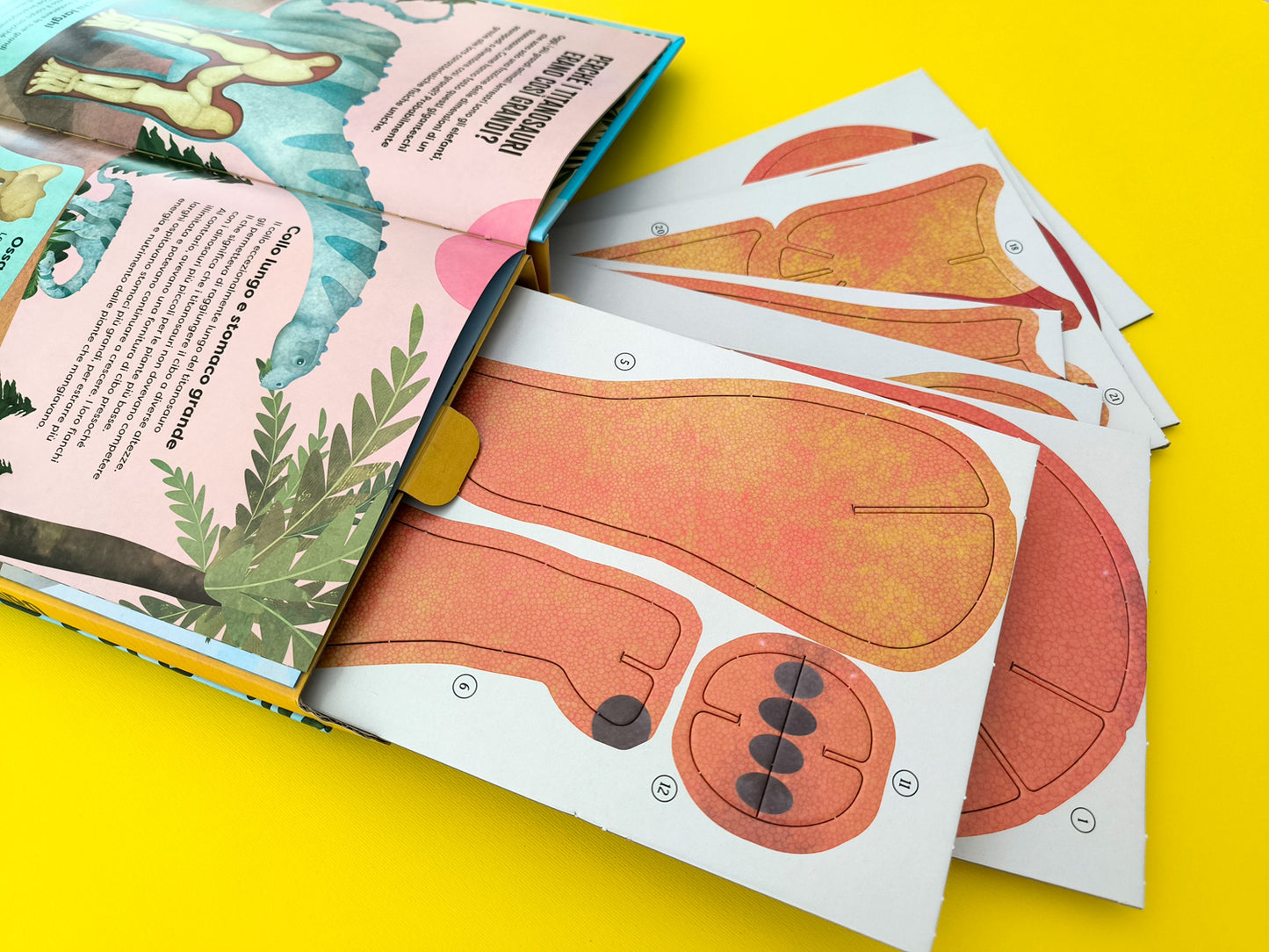 Costruisci il tuo titanosauro. Libro + modellino di 84 cm