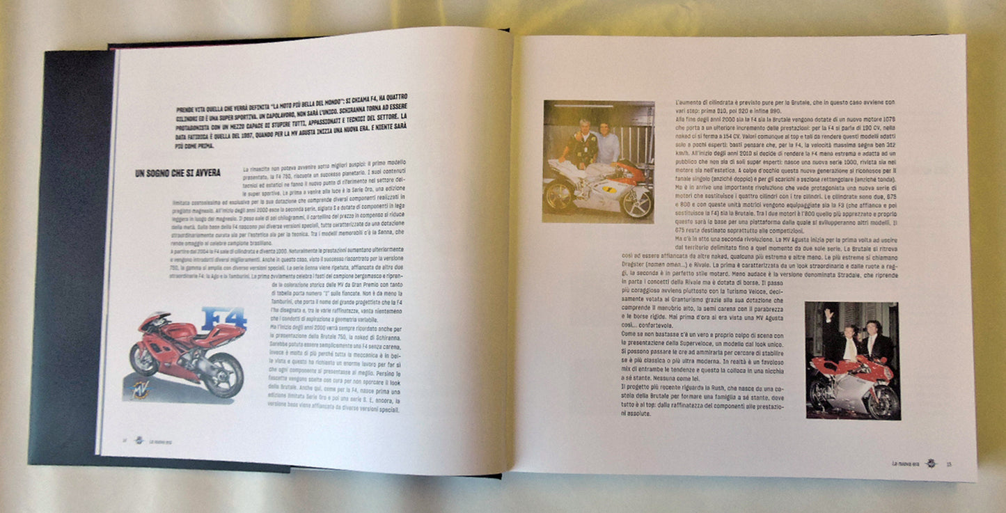 Mv Agusta Motorcycle Art.  La nuova era.  La nuova era