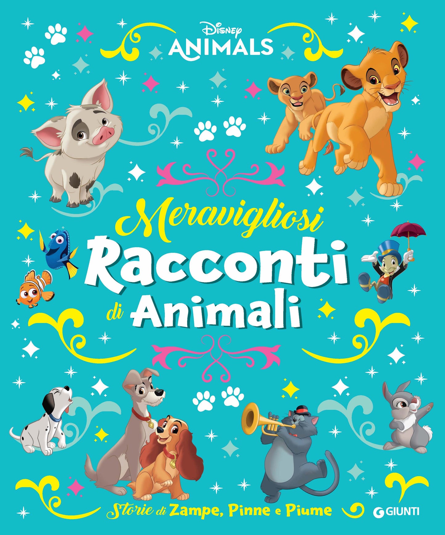 Meravigliosi racconti di animali Disney Animals . Storie di zampe, pinne e piume