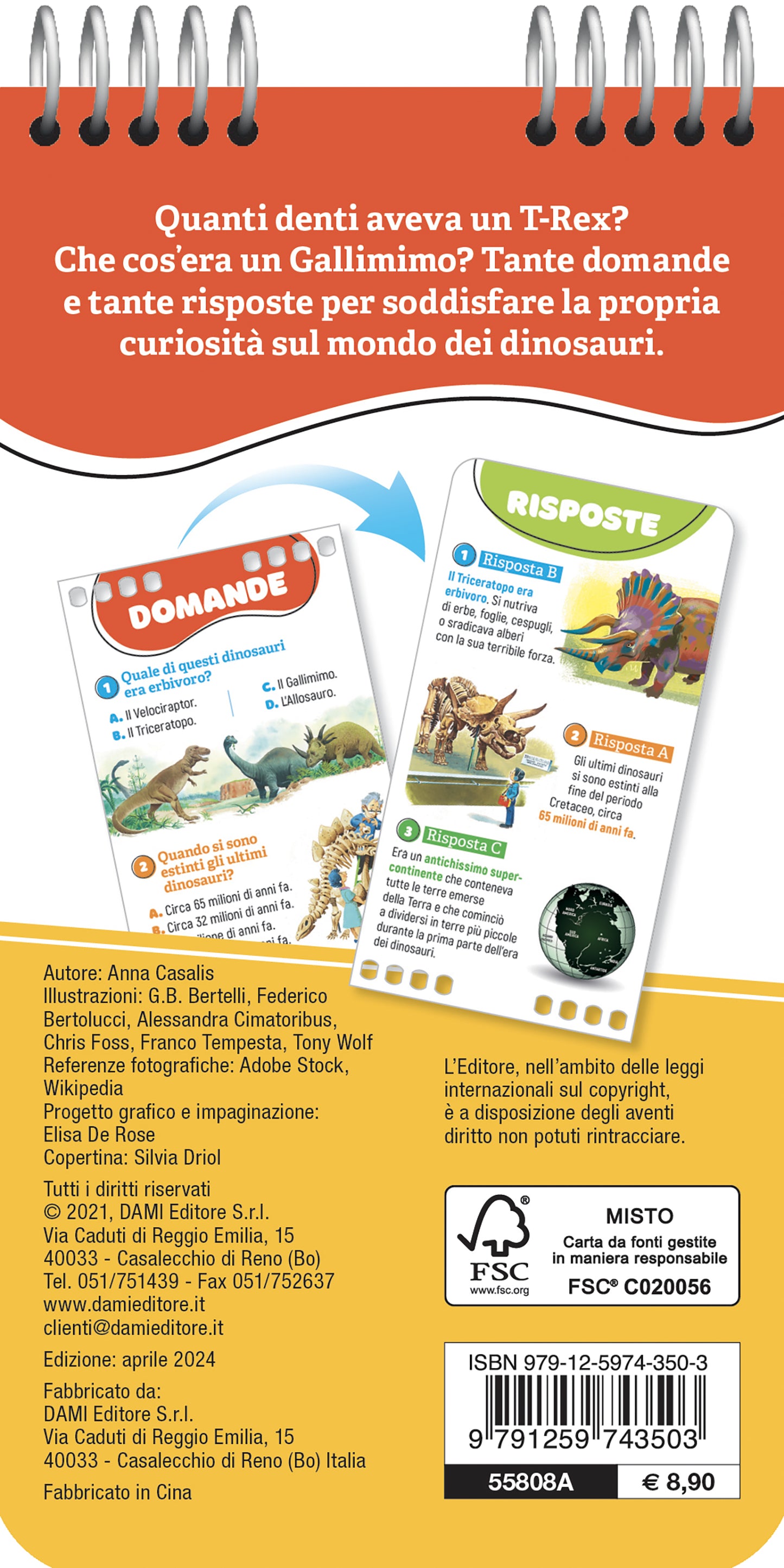 12o Quiz sui dinosauri