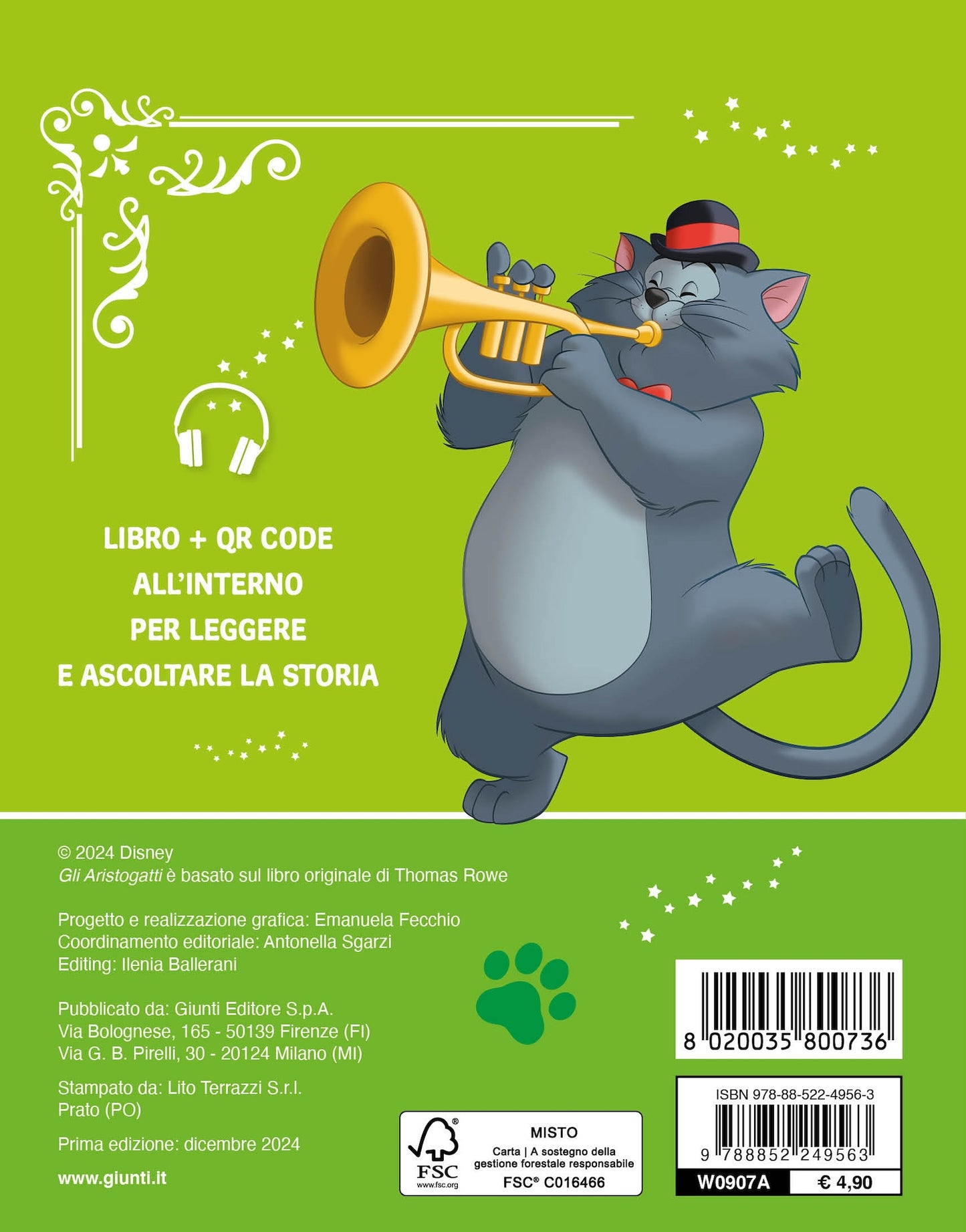 Aristogatti Leggi e Ascolta QR Code