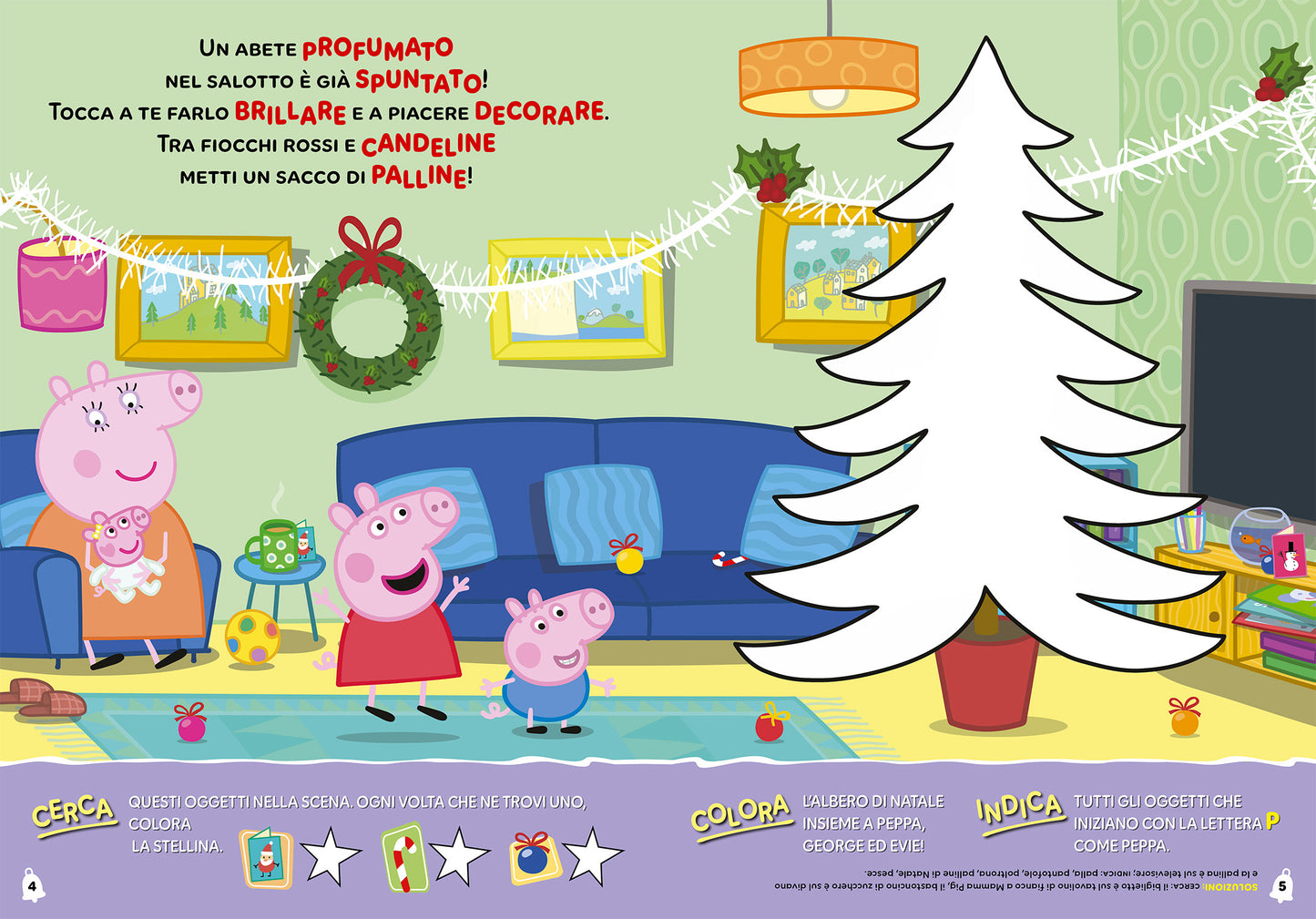 Peppa Pig. Activity con gadget. Un magico Natale + gadget