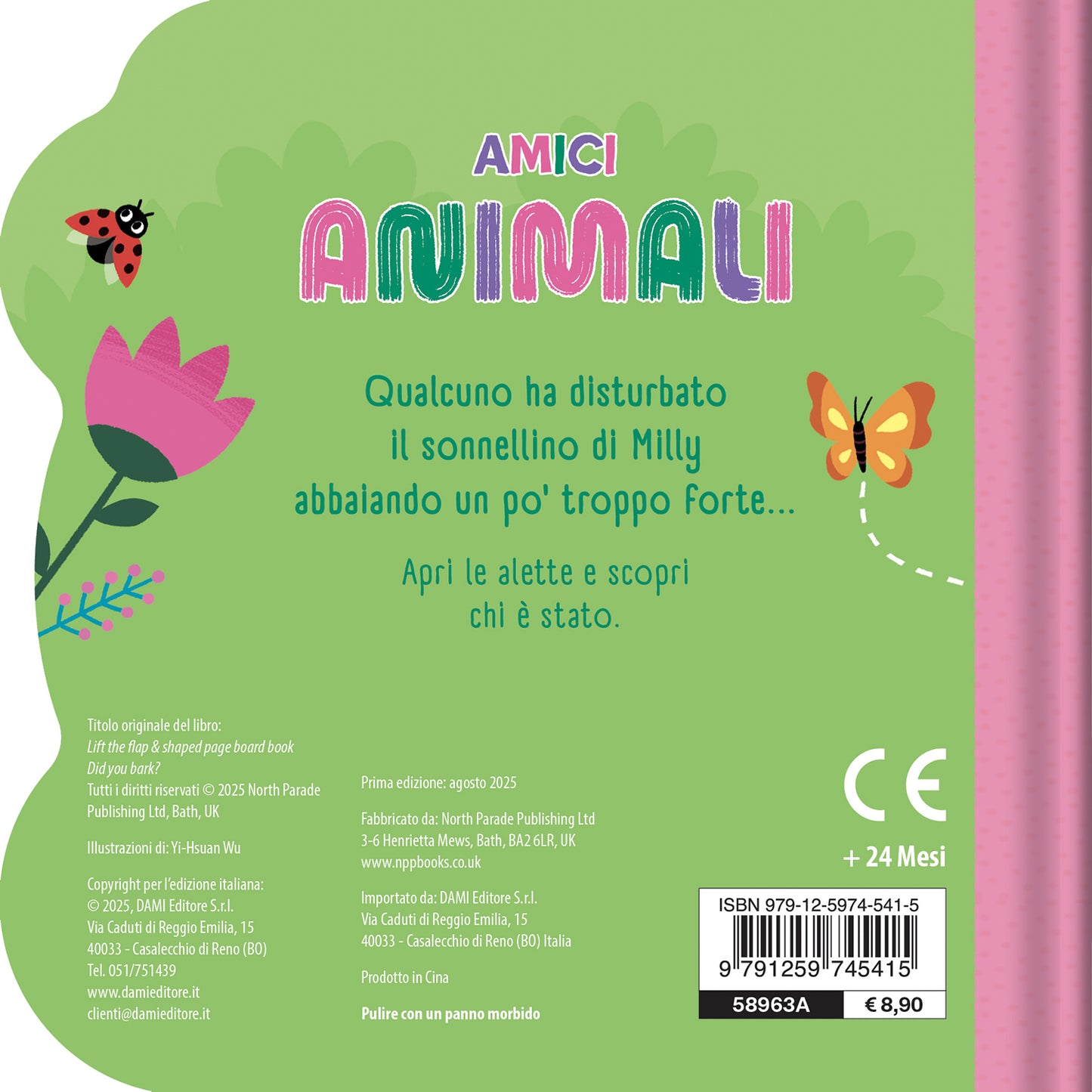 Amici Animali. con tante alette alza e scopri