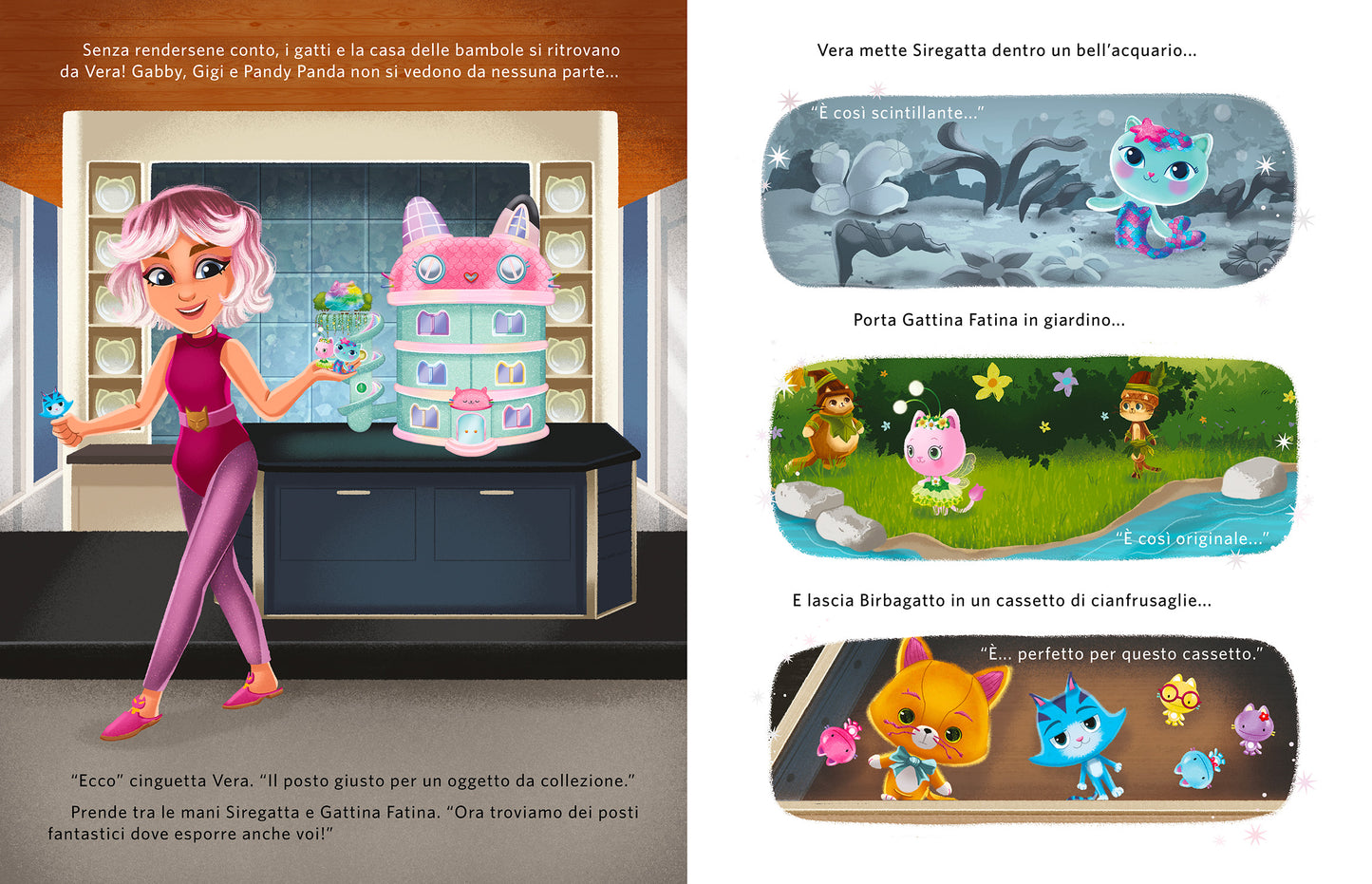 La Casa delle Bambole di Gabby - Il film. La storia illustrata