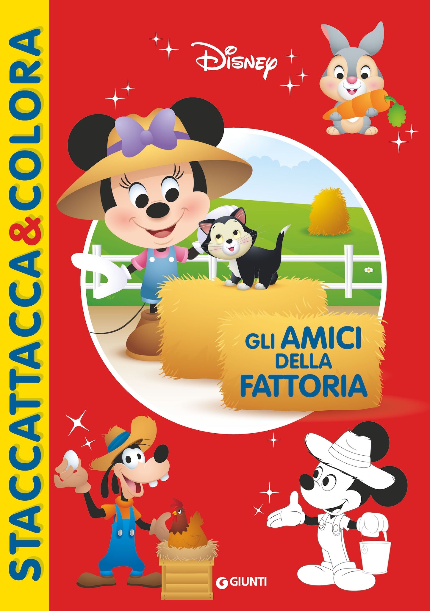 Amici della fattoria Disney Staccattacca&colora