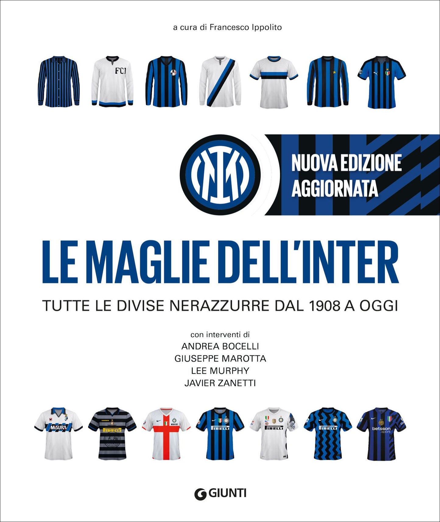Le maglie dell'Inter. Tutte le divise nerazzurre dal 1908 a oggi