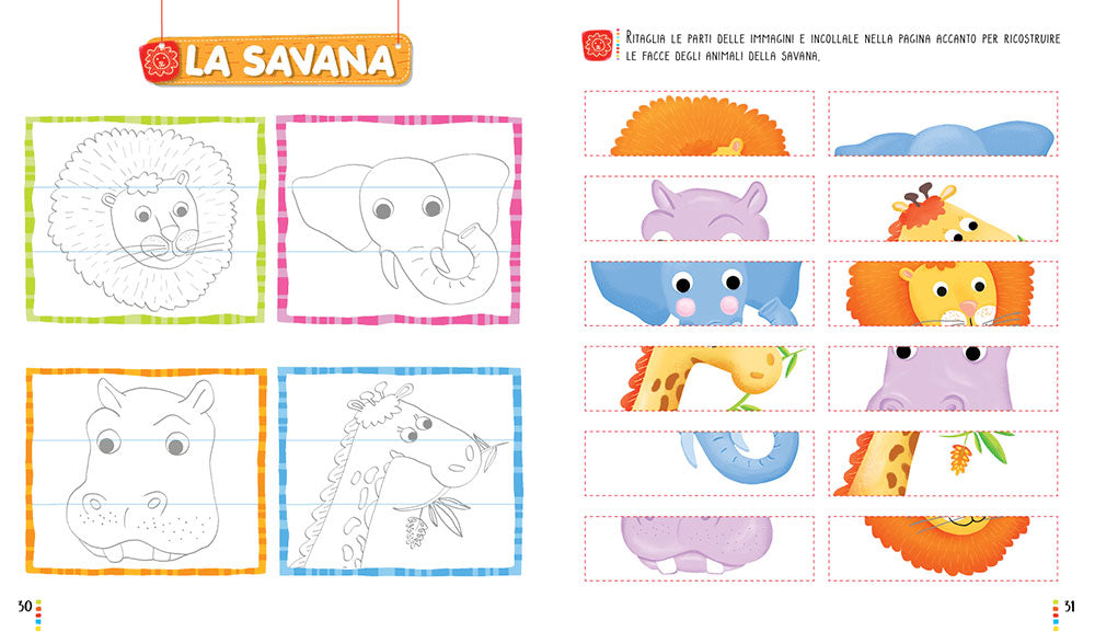 Gioco e imparo con gli animali. Attività, giochi, pregrafismi