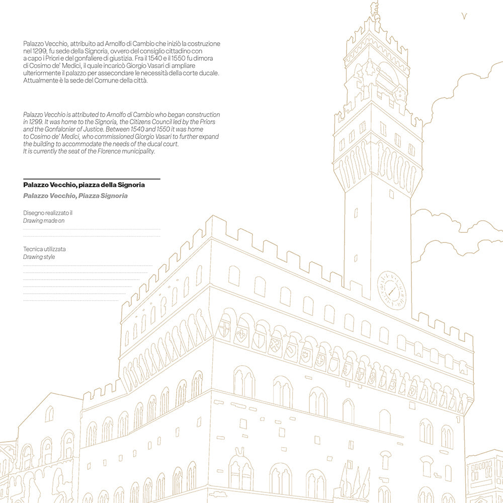 Florence. Your colouring book