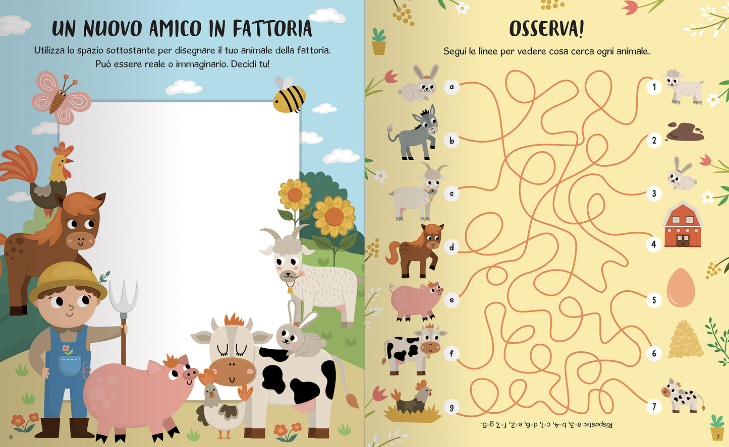 Fattoria. Giochi, Attività, Sticker