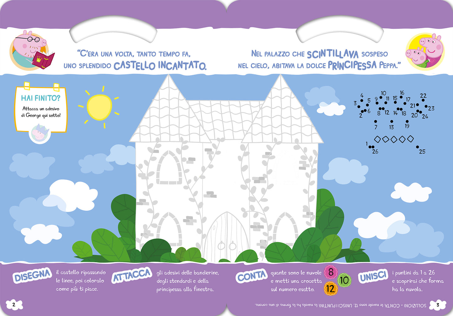 Peppa Pig. Activity con gadget. Nel mondo delle fiabe + playset vestitini