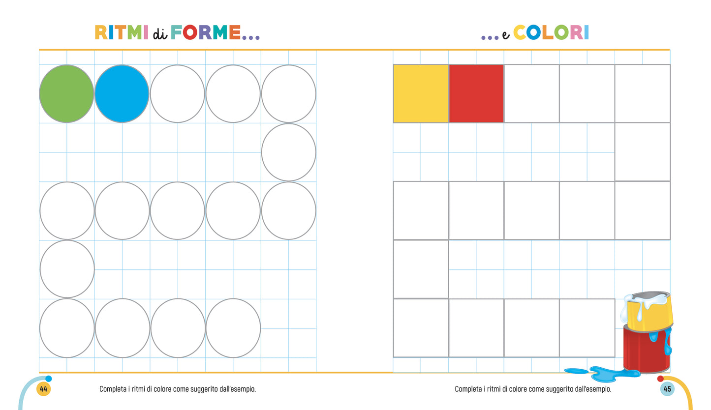 Il grande libro per imparare a quadretti