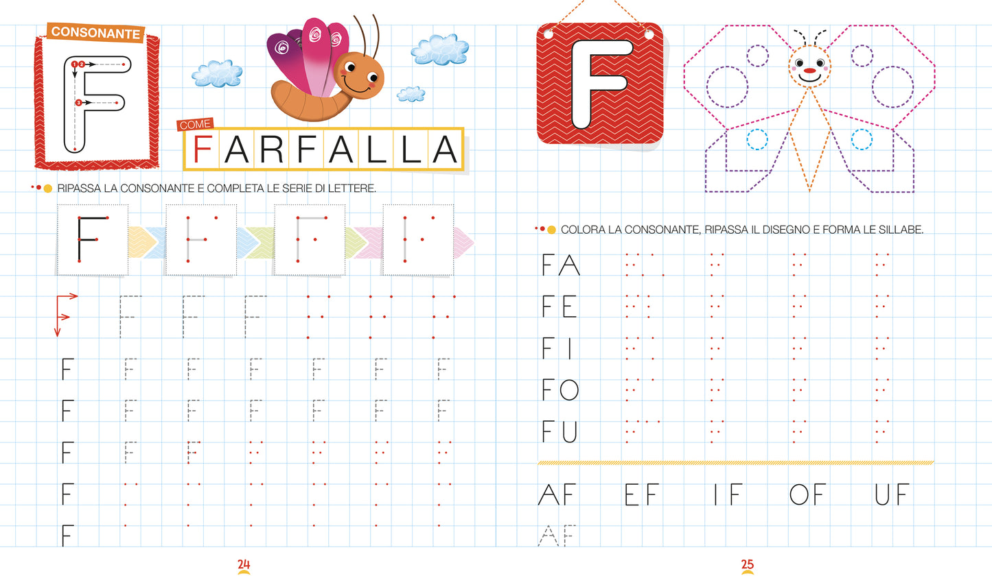 Imparo a scrivere. Tratti, segni, cornicette
