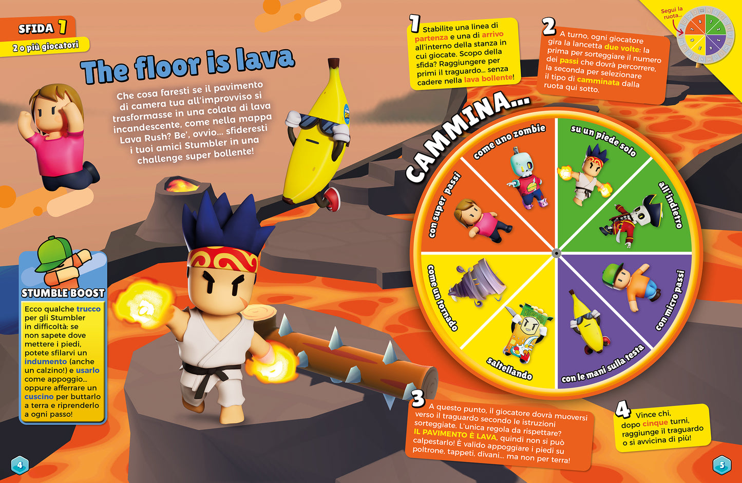 Stumble Guys. Spinner book. Spinner Challenge