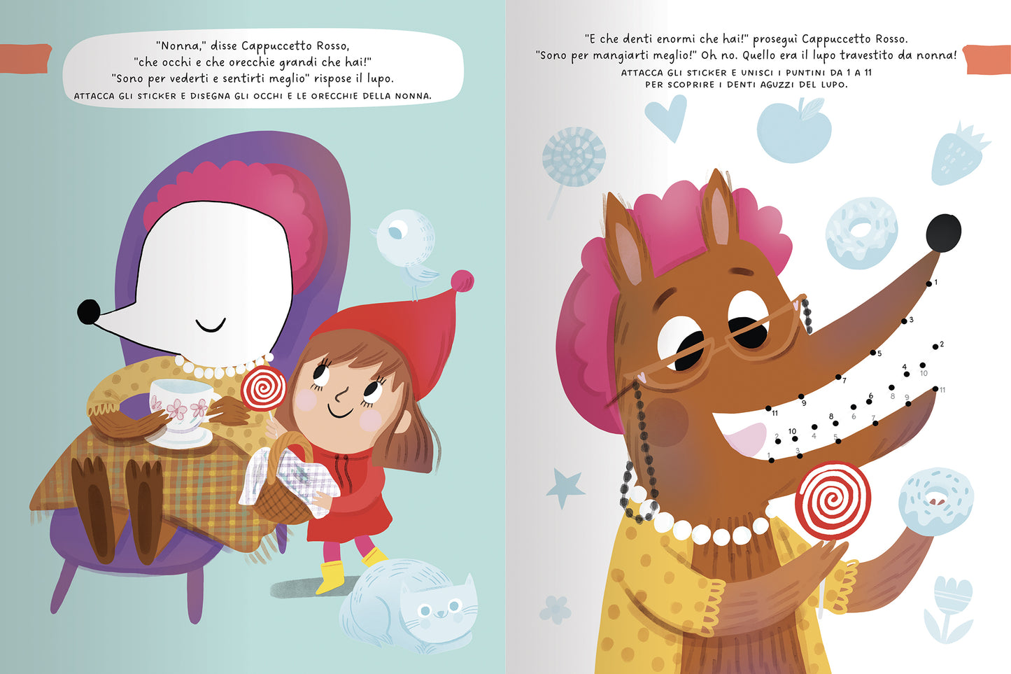 Cappuccetto Rosso. Attività, Tatuaggi e Sticker