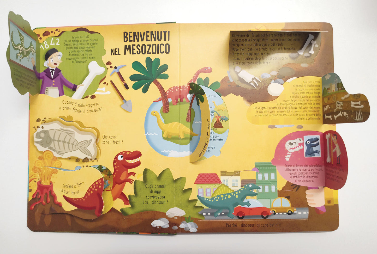 Dinosauri. Solleva le alette e trova le risposte!