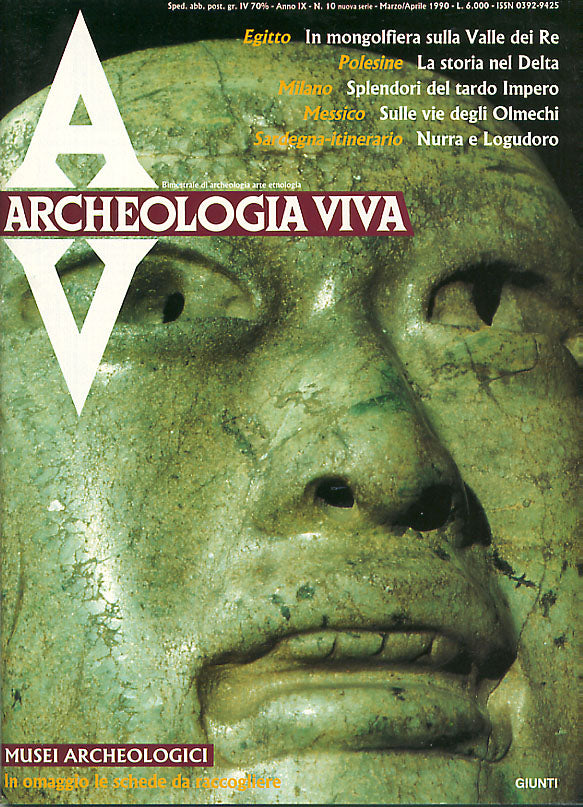 Archeologia Viva n. 10 - marzo/aprile 1990. Rivista bimestrale