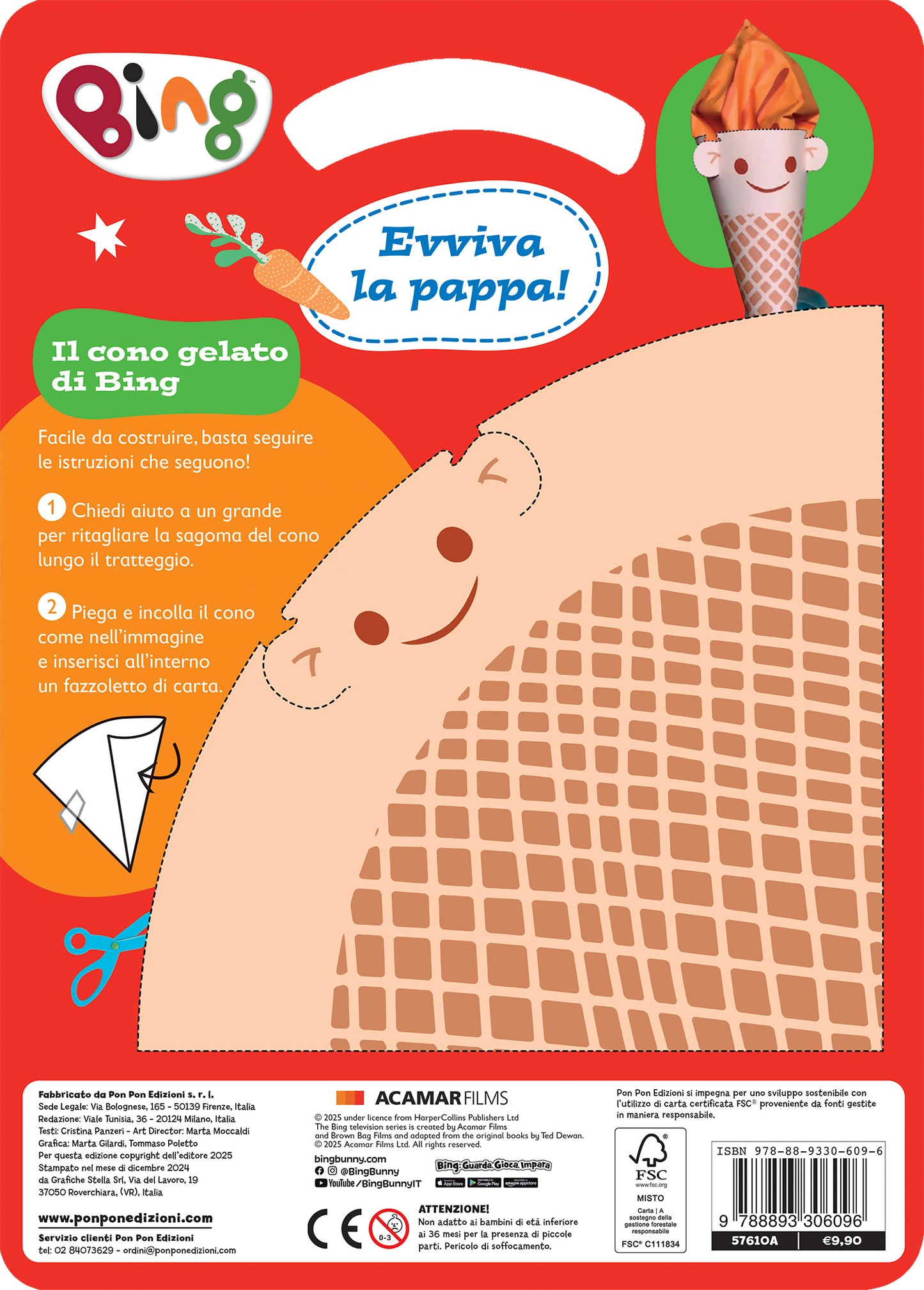 Bing. Activity con gadget. Evviva la pappa!