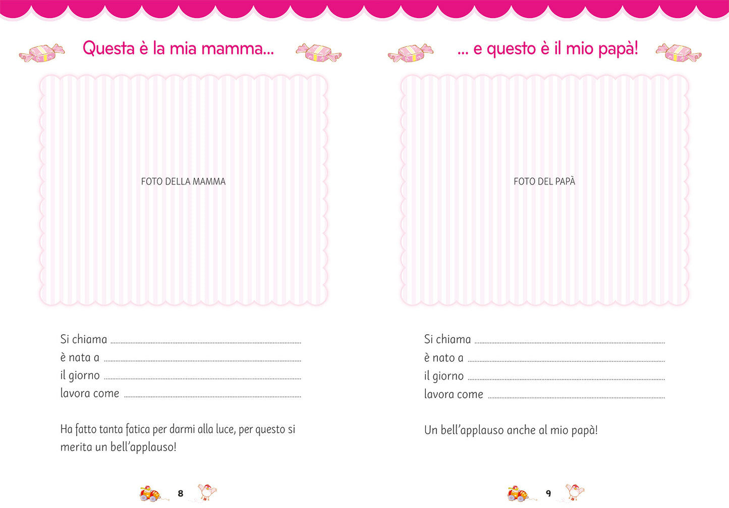 Sono nata! Il mio primo Diario con QRC