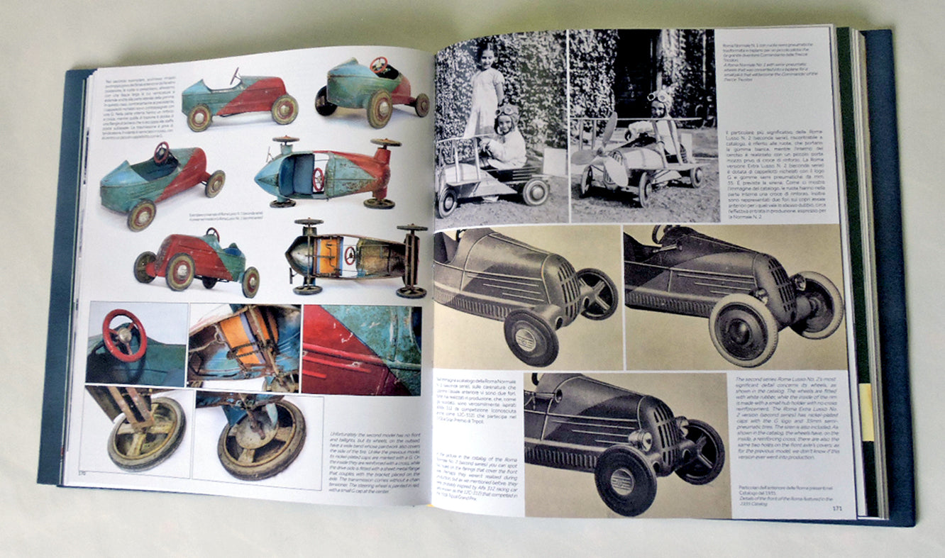 GIORDANI . Il mito delle auto a pedali/The pedal car legend (ed.ita-ing)