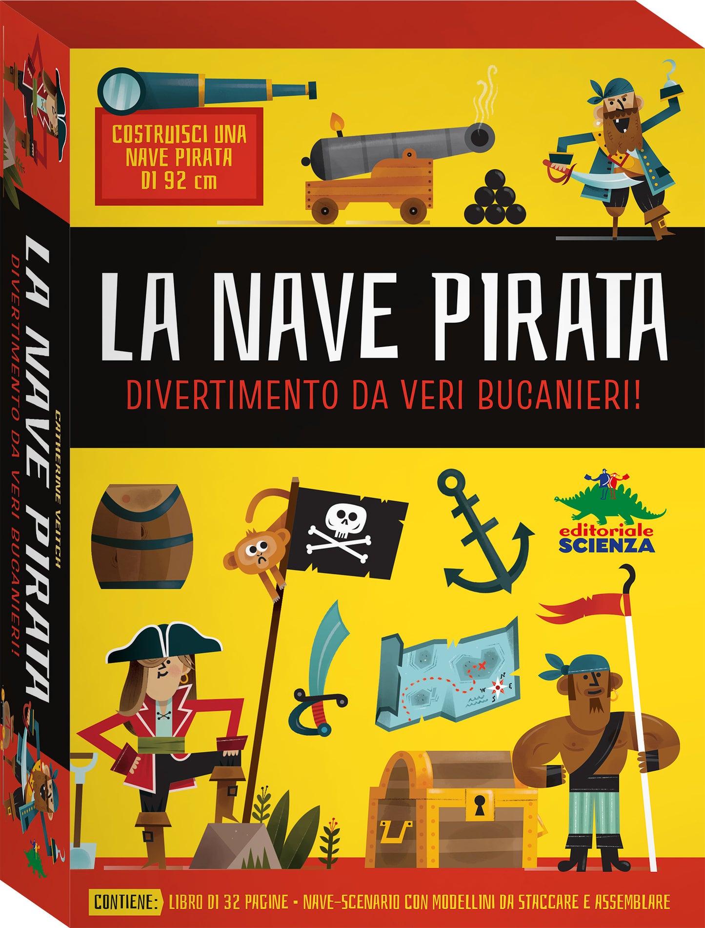 La nave pirata. divertimento da veri bucanieri