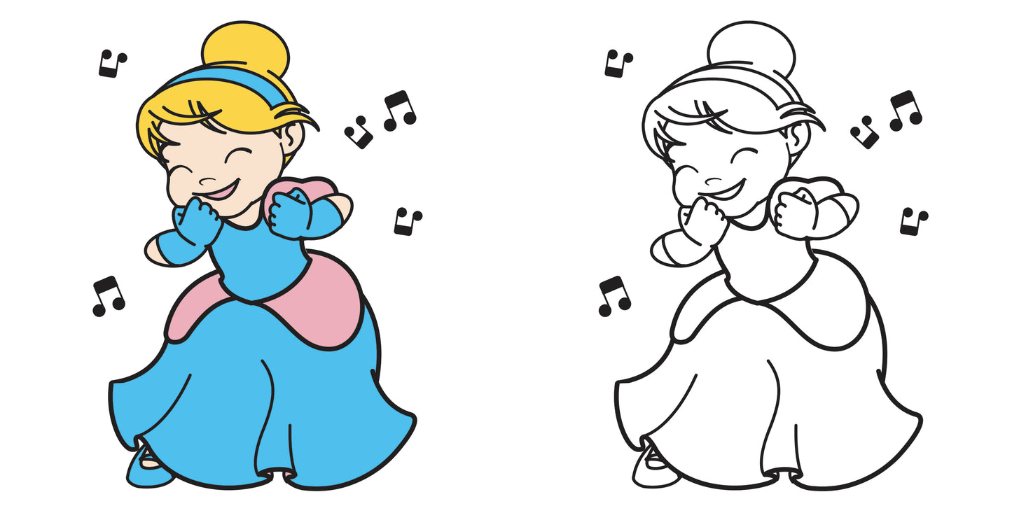 Principesse. Tante fate, principesse, ballerine tutte da colorare