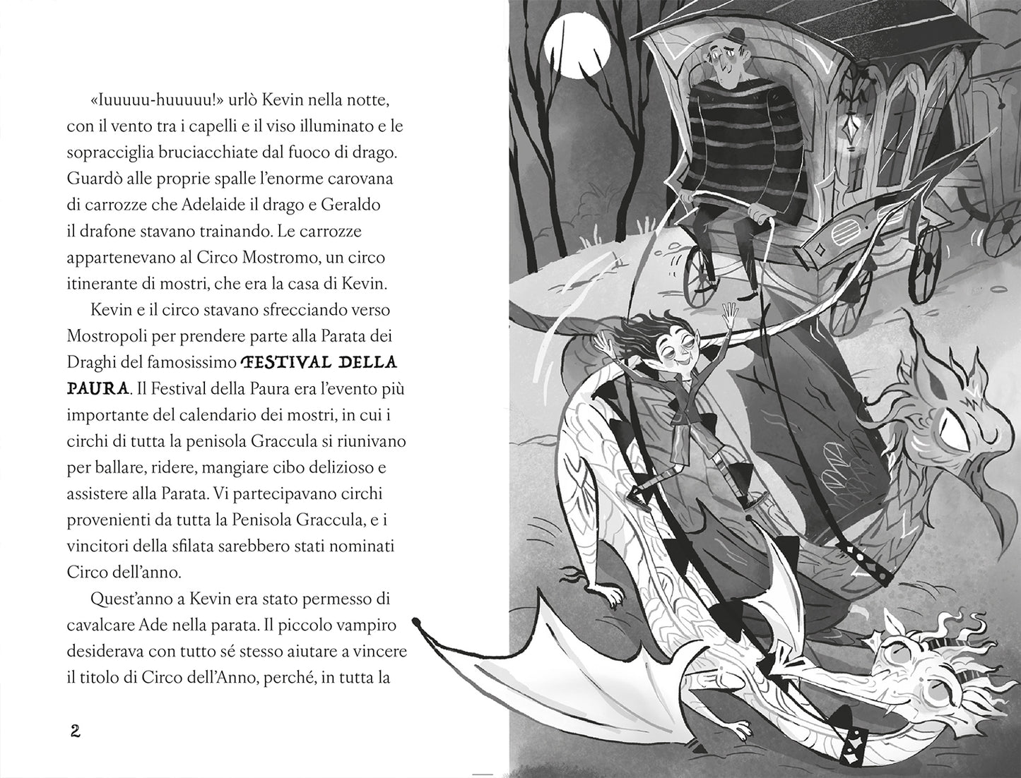 Kevin il vampiro. Una strega feroce e malvagia