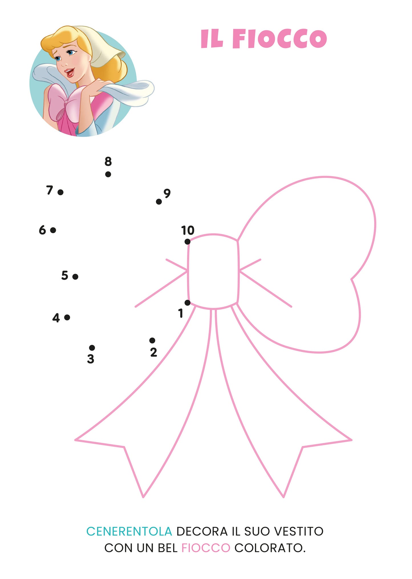 Principesse Unisco i puntini Disney Princess