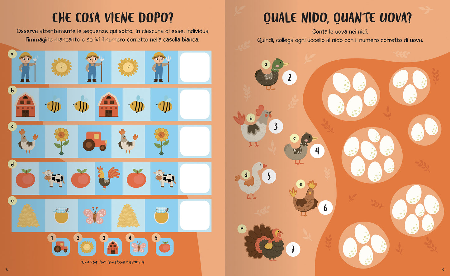 Fattoria. Giochi, Attività, Sticker