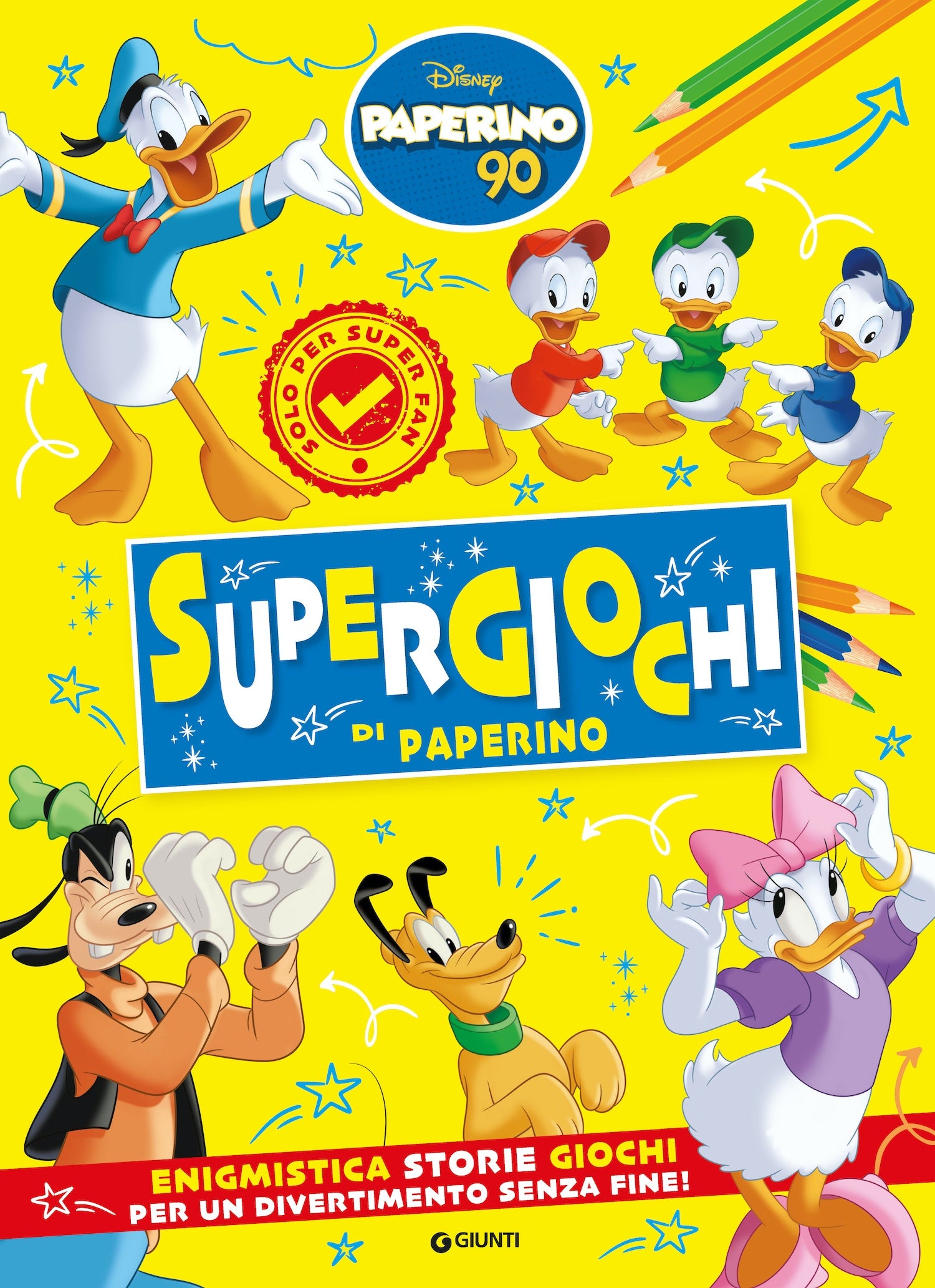 Supergiochi di Paperino - Paperino 90. Enigmistica Storie Giochi per un divertimento senza fine!