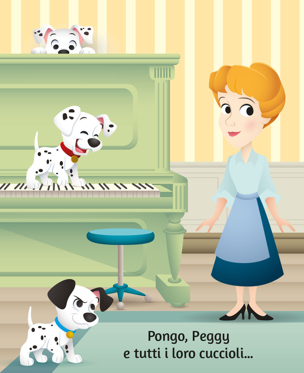 Cuccioli si divertono Sagomini Disney - La carica dei 101