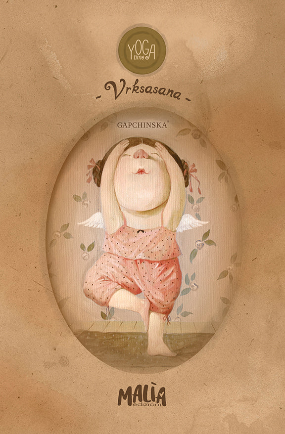 Gapchinska. Yoga Time. Notebook Vrksasana