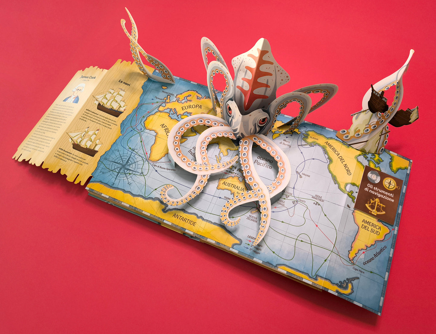 I grandi esploratori. Un pop-up avventuroso!